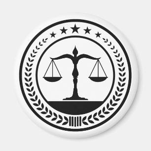 Aimant Échelles de justice Classique