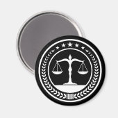 Aimant Échelles de justice | Classique (Recto/Verso)