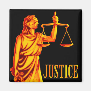 Aimant Échelles de Themis de justice