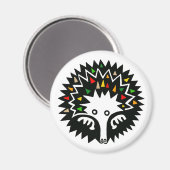 Aimant ECHIDNA Graphique - Faune Australie - Monotreme (Recto/Verso)