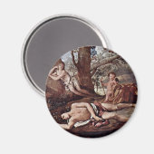 Aimant Echo Et Narcisse De Poussin Nicolas (Recto/Verso)