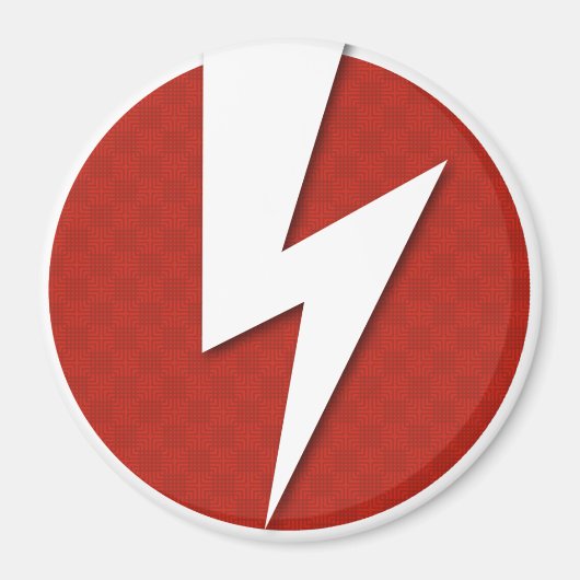 Aimant Éclair, boulon (Devant)