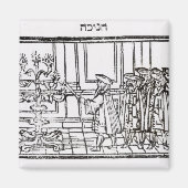 Aimant Éclairage de la Menorah (Devant)