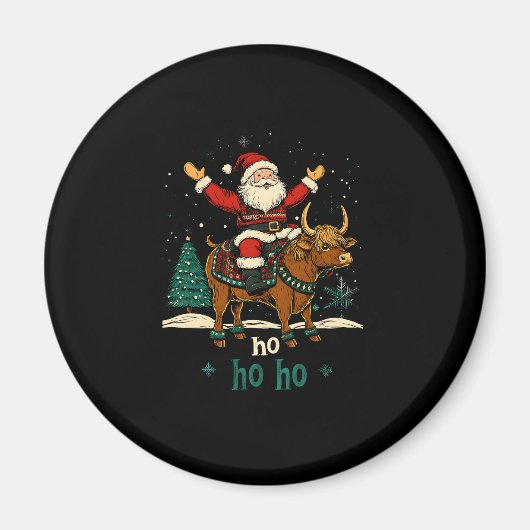 Aimant Éclairage de l'arbre de Noël des femmes Santa mont (Devant)