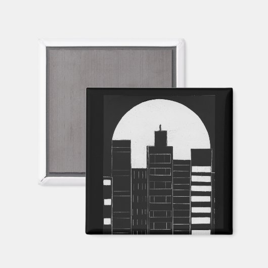 AIMANT ÉCLAIRAGE LUNE (Recto/Verso)