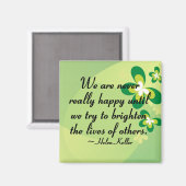 Aimant Éclairer la vie des autres (Recto/Verso)