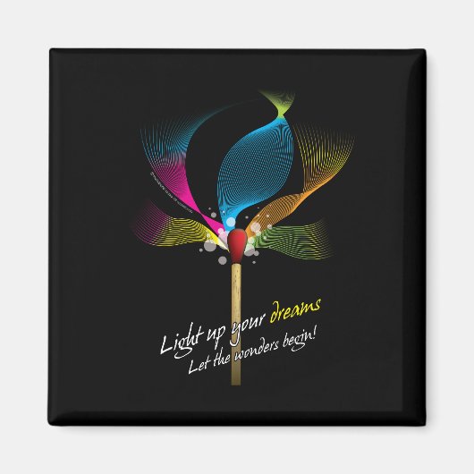 Aimant Éclairer vos rêves (Devant)