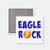 Aimant Éclat de foudre Eagle Rock (Recto/Verso)