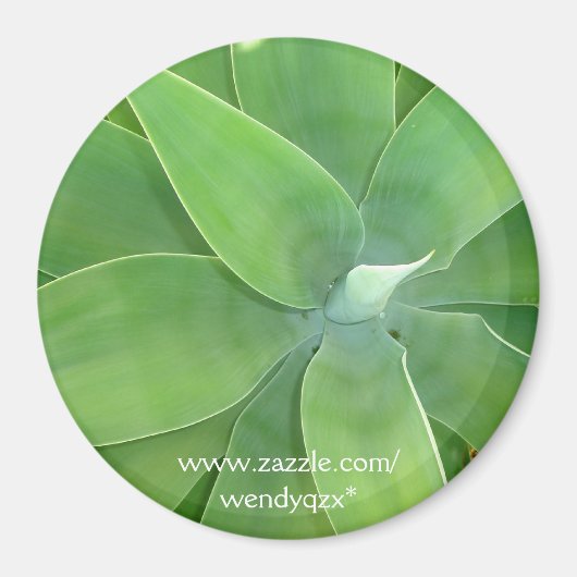 Aimant Éclatement vert (Devant)