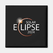 Aimant Eclipse 2024 Shirt Total Solar Eclipse Party (Devant)