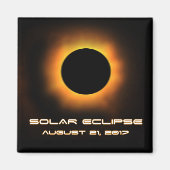 Aimant Éclipse solaire (Devant)