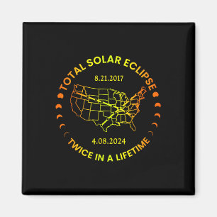Aimant Éclipse Solaire Deux Fois Au Cours De La Vie 2024