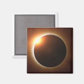 Aimant Éclipse solaire totale (Recto/Verso)