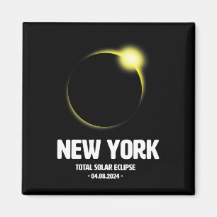Aimant Éclipse solaire totale 2024 04.08.24 New York