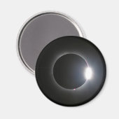 Aimant Éclipse solaire totale 8 avril 2024 (Recto/Verso)