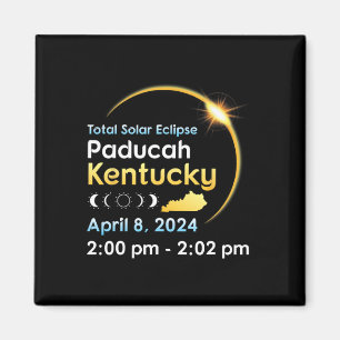 Aimant Éclipse Solaire Totale À Paducah Kentucky Le 0 Avr