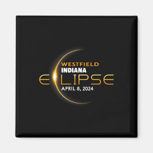 Aimant Éclipse solaire totale de Westfield Indiana 2024