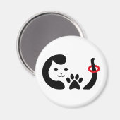 Aimant Éclosion de Pet Lover (Recto/Verso)