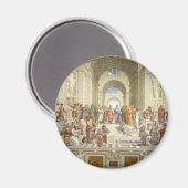 Aimant École d'Athènes (Recto/Verso)