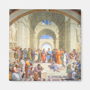 Aimant École d'Athènes de Raphaël (Platon et Aristote)