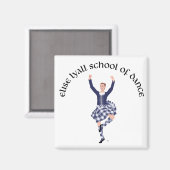 Aimant École de danse CUSTOM Elise Lyall (Recto/Verso)