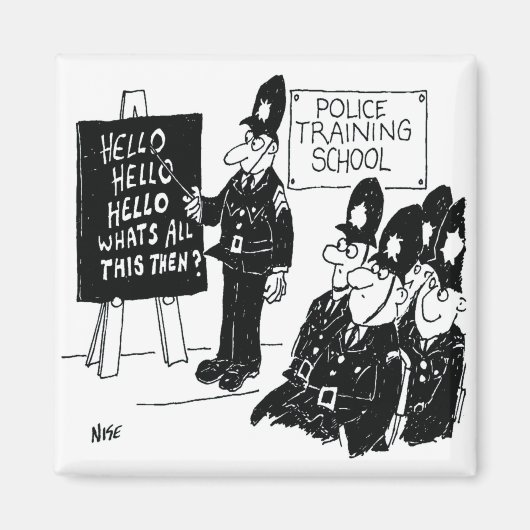 Aimant École de formation de la police britannique, dessi (Devant)