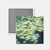 Aimant École de poissons (Recto/Verso)