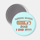 Aimant École de soins infirmiers 2012 (Recto/Verso)