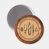 Aimant Ecole de Technologie Lithique de Beringia (Recto/Verso)