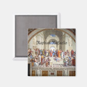 Aimant École Raphael Raffaello d'Athènes (Recto/Verso)