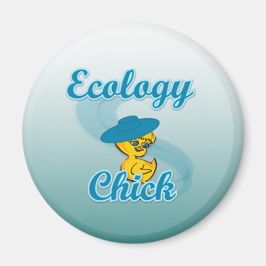 Aimant Écologie Chick #3 (Devant)