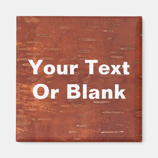 Aimant Écorce de Birch Intérieur (Devant)