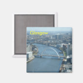 Aimant écossais Glasgow (Recto/Verso)