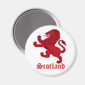 Aimant Ecosse, lion de Rampant (Recto/Verso)