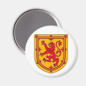 Aimant Écosse Lion Rampant Bouclier (Recto/Verso)