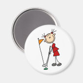 Aimant Écouler La Putte Du Sac Vert (Recto/Verso)