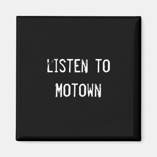 Aimant écouter Motown (Devant)