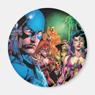 Aimant Écran comique de nuit noir 2 - Couleur