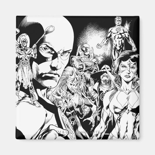 Aimant Écran comique nocturne le plus noir 2 (Devant)