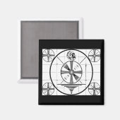 Aimant Écran d'affichage TV désactivé (Recto/Verso)