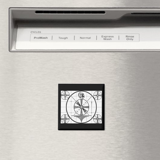 Aimant Écran d'affichage TV désactivé (In Situ (Lave-vaisselle))