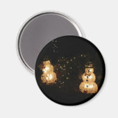 Aimant Écran Luminaire Snowman (Recto/Verso)