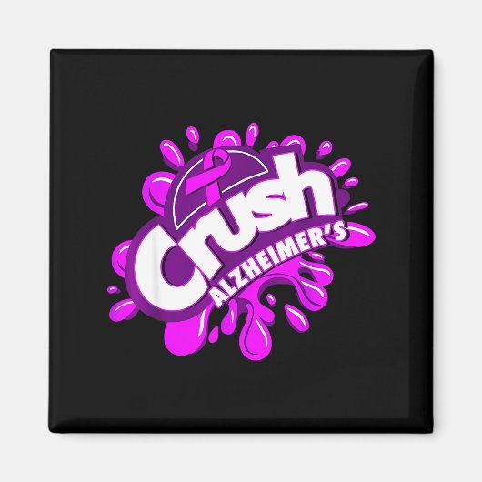 Aimant Écraser Alzheimer (Devant)