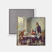 Aimant Écriture de la Déclaration d'indépendance 1776 (Recto/Verso)