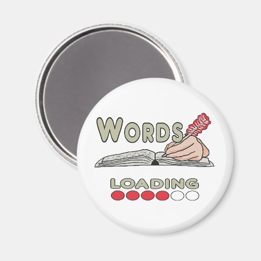 Aimant Écriture de mots (Recto/Verso)