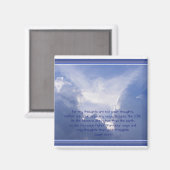 Aimant Écriture, Ésaïe 55:8,9, Mes voies sont supérieures (Recto/Verso)