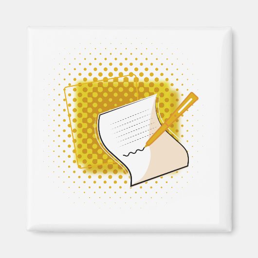 Aimant Écriture Lover (Devant)