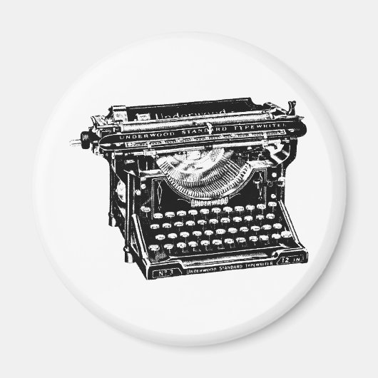 Aimant Écrivain de type Underwood (Devant)