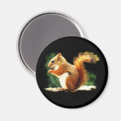 Aimant Écureuil (Recto/Verso)