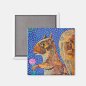 Aimant Écureuil (Recto/Verso)